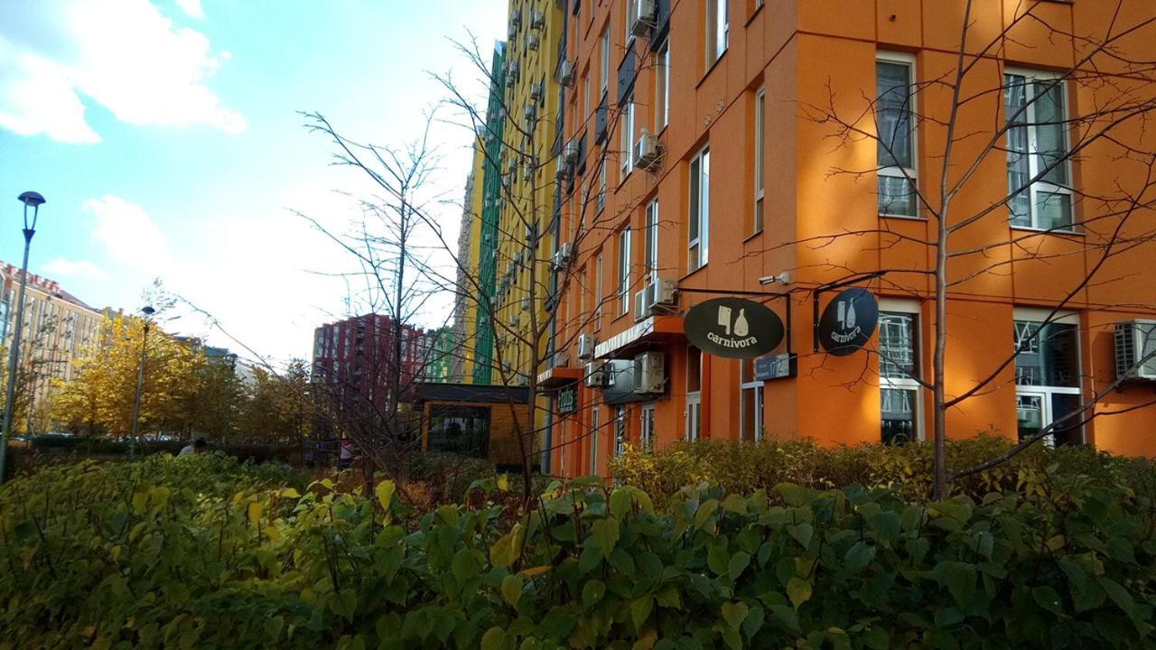 Positive Smile Studio Apartment In The Colorful Comfort Town Residental Complex. Kt-06. キエフ エクステリア 写真